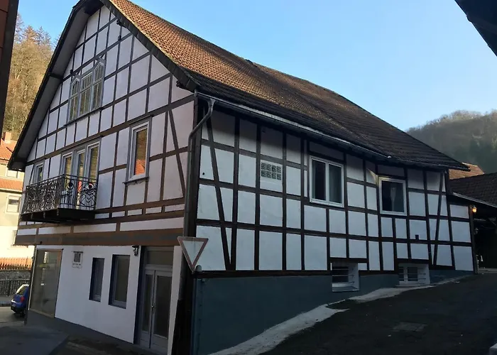 Altes Haus Am Kurpark In Den Bergen Ferienhaus