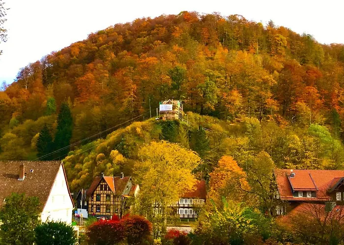 Altes Haus Am Kurpark In Den Bergen
