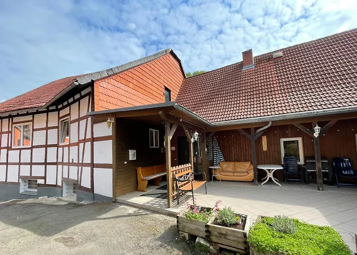Altes Haus Am Kurpark In Den Bergen * Zorge